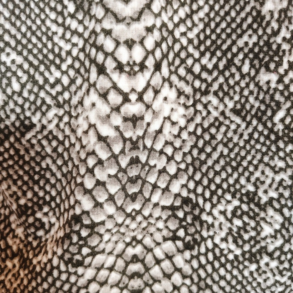 Alfani Sleeveless Midi Dress Women's Size 4 Colorblock Snakeskin Print - Picture 4 of 7